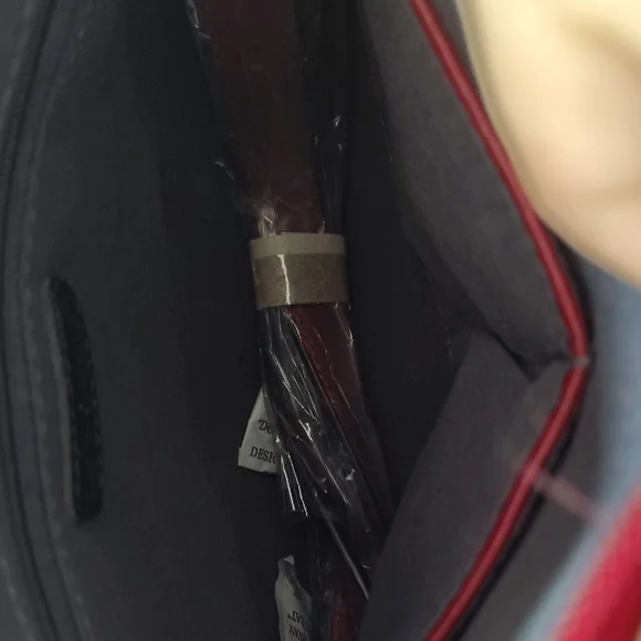 Vintage Kathy Ireland Burgundy Shoulder Bag NWT - Picture 13 of 13